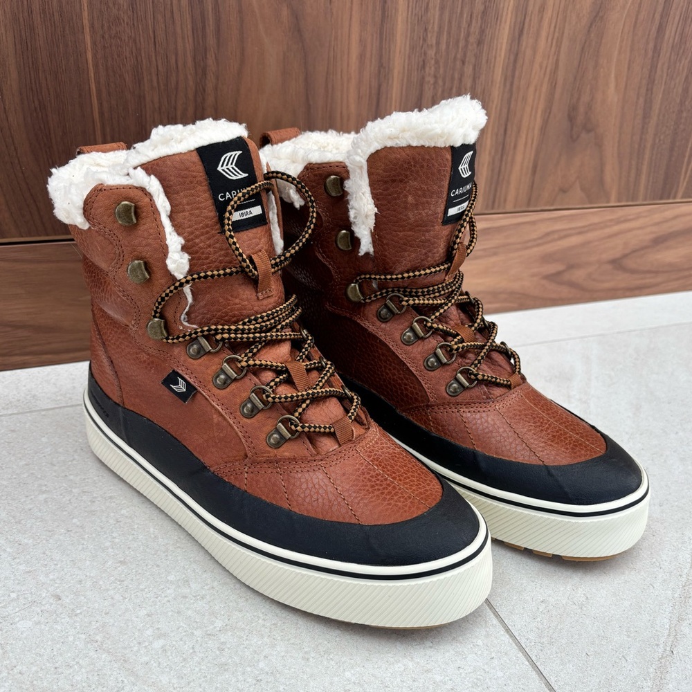 Cariuma Sierra Brown Nubuck Ibira Snow Boots